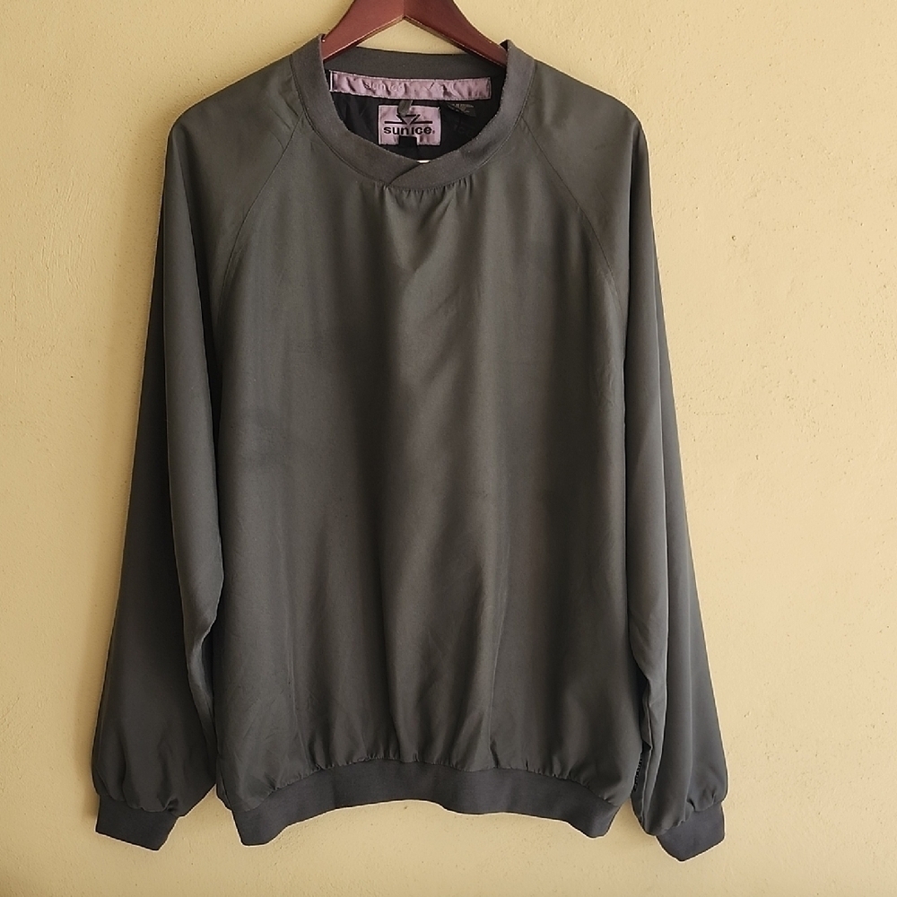 Sunice Men's Crewneck Sweater in Dark Gray